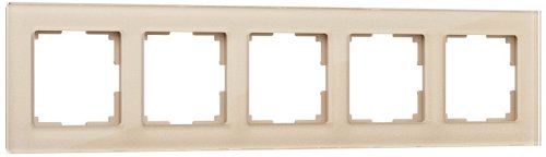 Рамка универсальная Werkel Favorit 5-м. стекло шампань фото Рамка универсальная Werkel Favorit 5-м. стекло шампань картинка